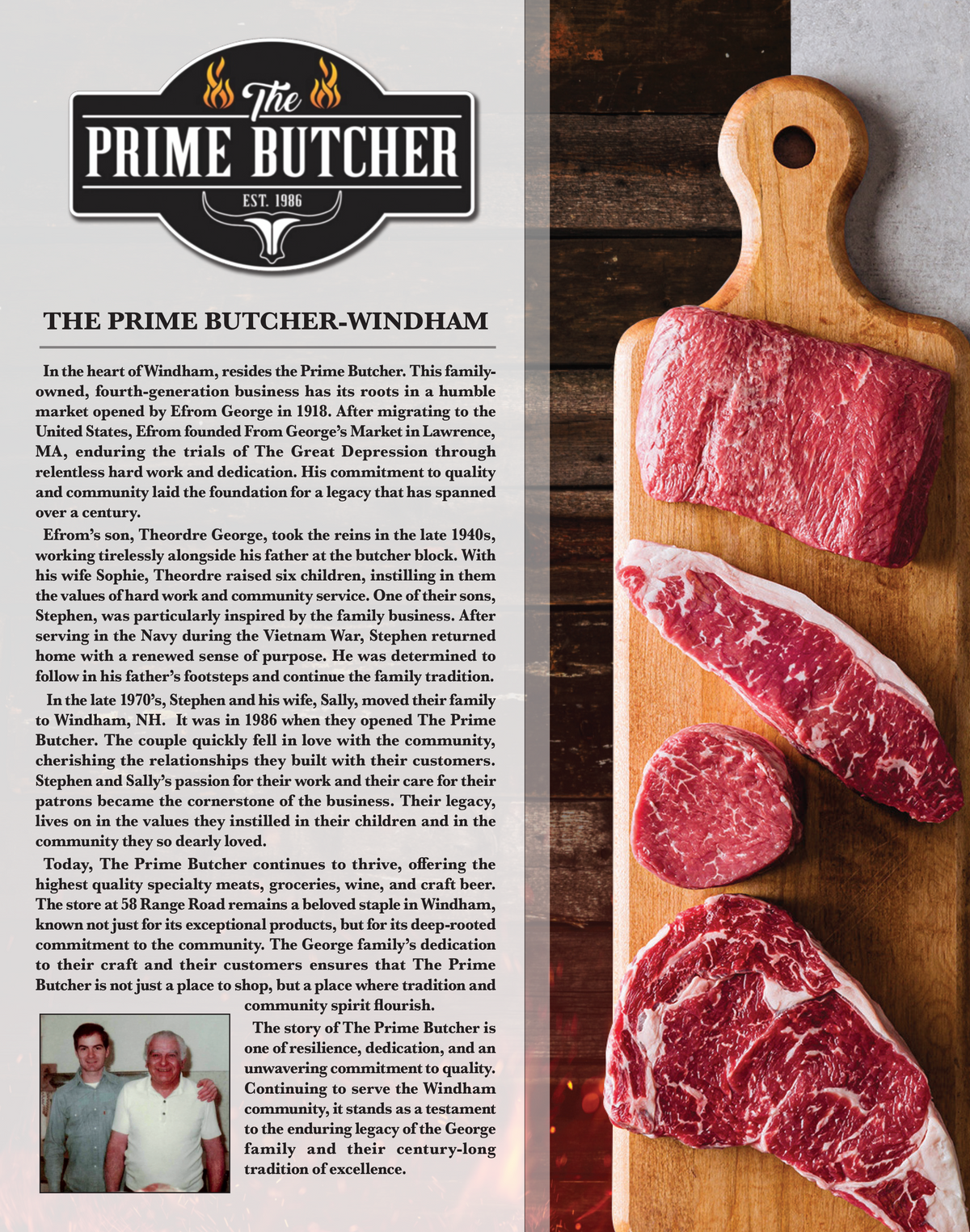 History – Prime Butcher